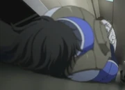 Saji hit Setsuna