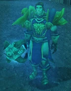Fallen Hero's Spirit Human Male