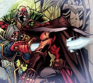 Medivh's death in Warcraft comic