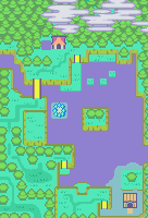 Lake Hylia Map (The Minish Cap)