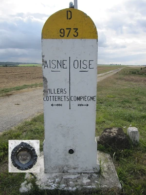 Borne limite 02-60 - D973