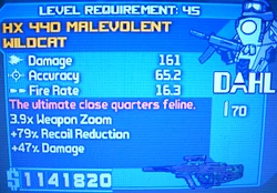 HX 440 Malevolent Wildcat