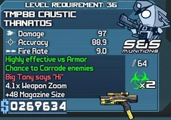 TMP88 CAUSTIC THANATOS