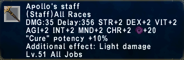 Apollo's Staff