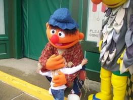 Sesame Place Ernie 2009 Halloween