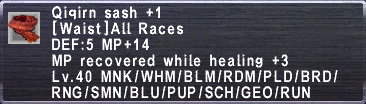 Qiqirn Sash +1