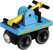 WoodenRailwayHandcar