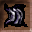 Black Coral Heart Icon