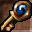 Skull-shaped key Icon