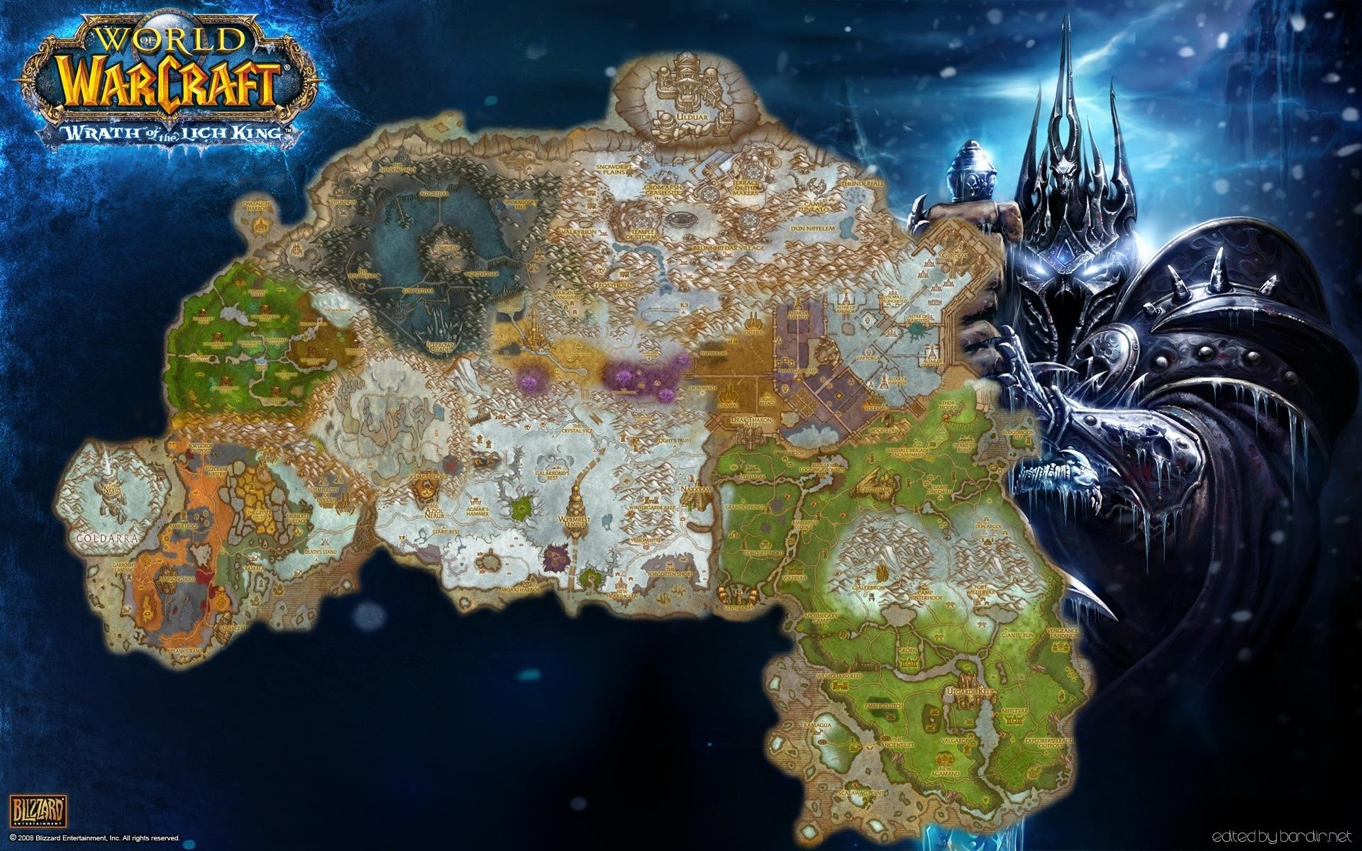 northrend map