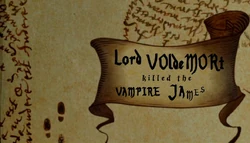Lord Voldemort killed the vampire James