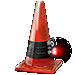 Rigged Traffic Cone