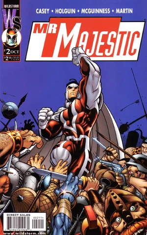 Cover for Mister Majestic #2