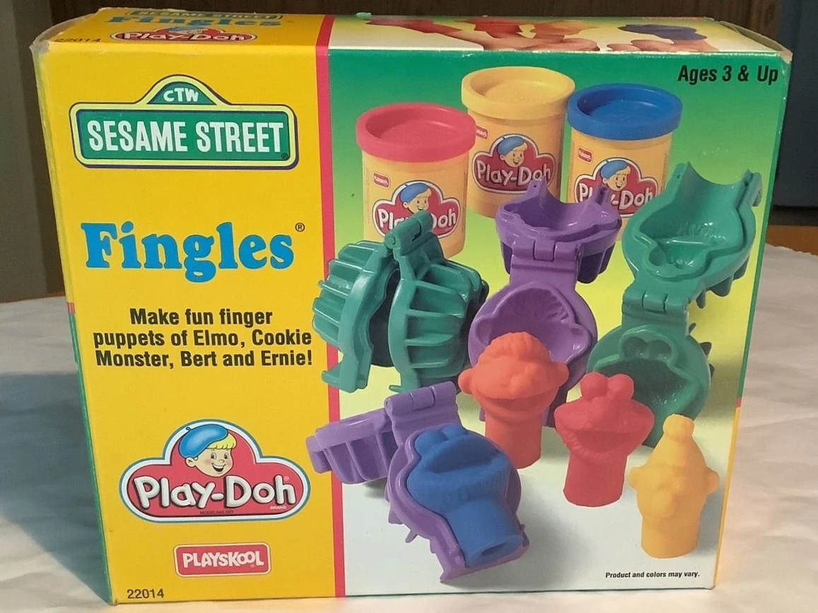 Play doh fingles 1994 set