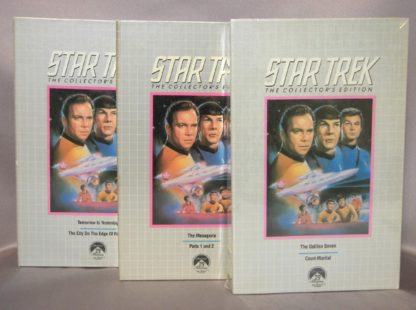 Star Trek: The Original Series (TOS) Collector's Edition Complete Series Box Set (79 Eps., 39 Tapes) movie