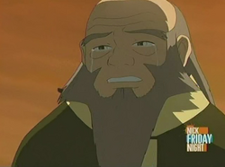 Iroh huilt om zijn zoon