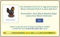 Hatch Black Chicken