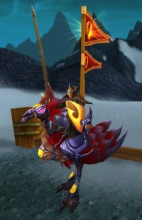 Silvermoon Valiant mounted