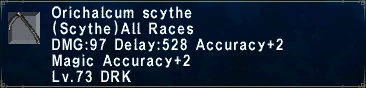 Orichalcum Scythe