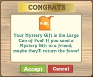 Fuel mystery gift
