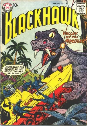 Cover for Blackhawk #119