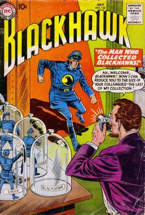 Cover for Blackhawk #126