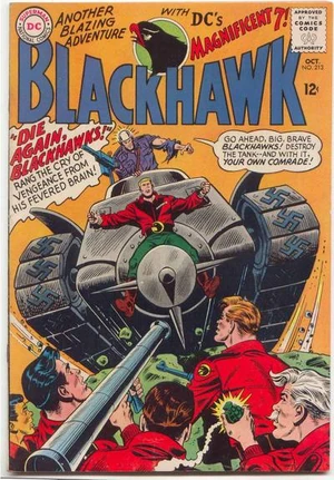 Cover for Blackhawk #213