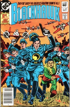 Cover for Blackhawk #251