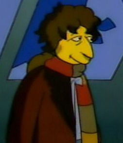 Doctor Who Tom Baker on the Simpsons