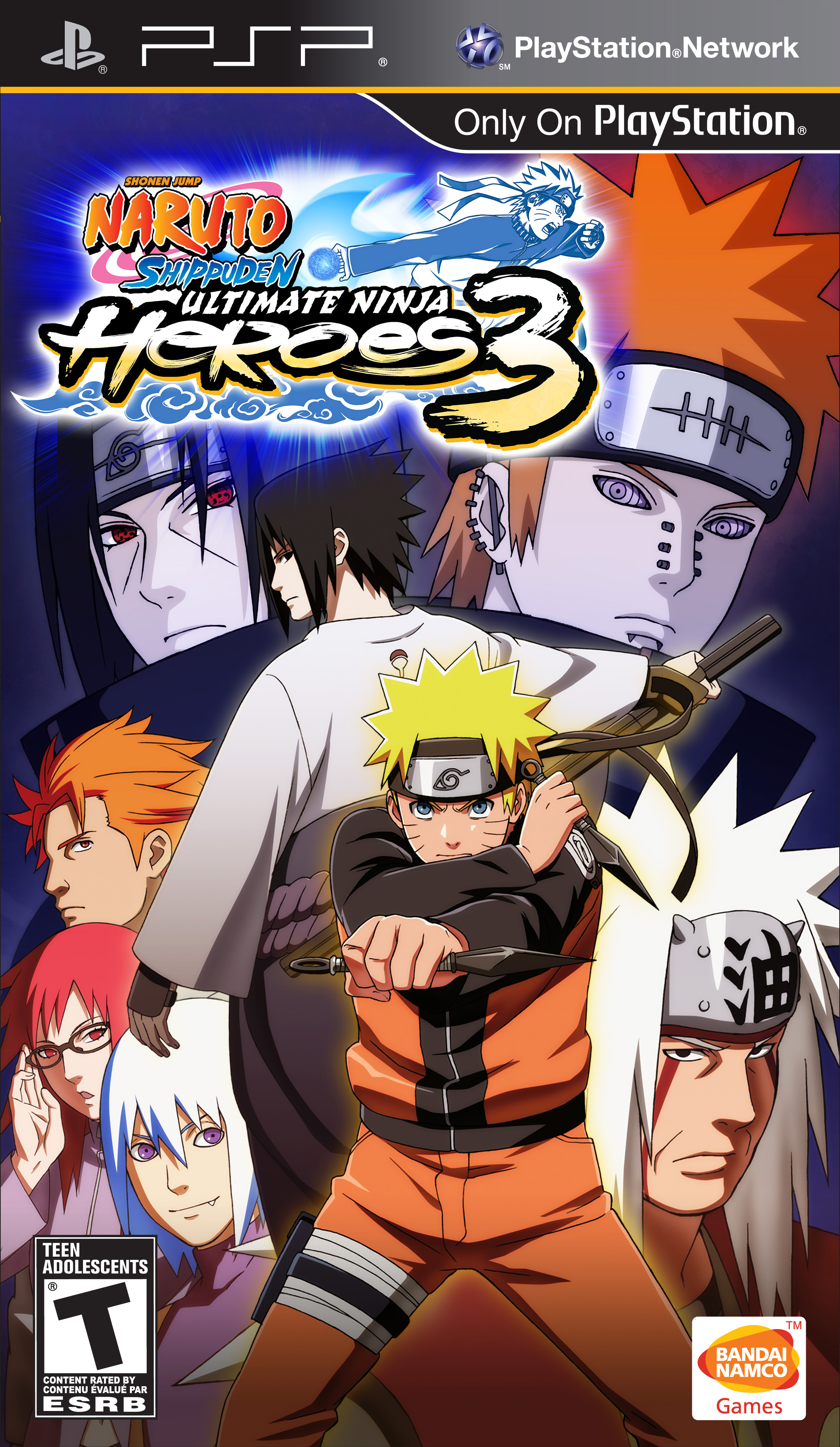 Naruto Shippuden Ultimate Ninja Heroes 3 [USA] [FIXED ...
