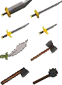 RS Classic Iron Weapons