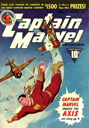 Cover for Captain Marvel Adventures #17