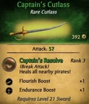 Captain's Cutlass