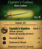 Captain's Cutlass