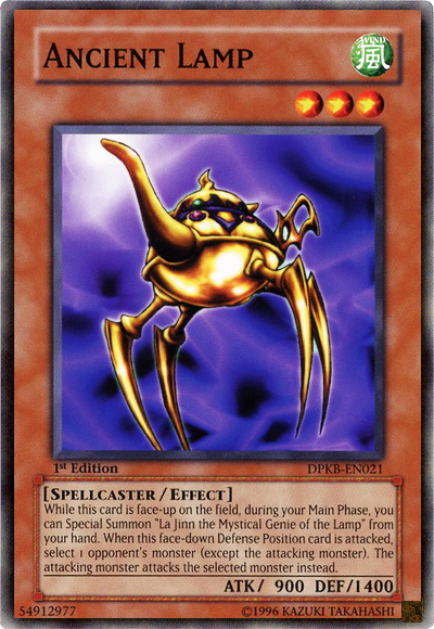 Ancient Lamp - Yu-Gi-Oh!