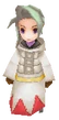 Luneth White Mage Battle