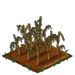 Bamboo withered