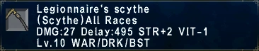 Legionnaire's Scythe