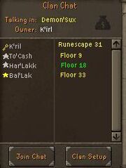 K'irls secret clanchat