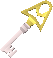 Lever key detail