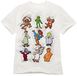 Muppet Sketches 2010 disney store shirt