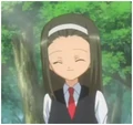 Marimo smiling