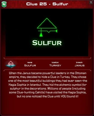 Sulfur