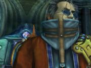 Auron in-game