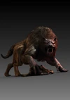 LoS Warg Rendered