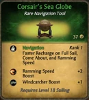 Corsair's Sea Globe