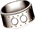 FF7 Platinum bangle