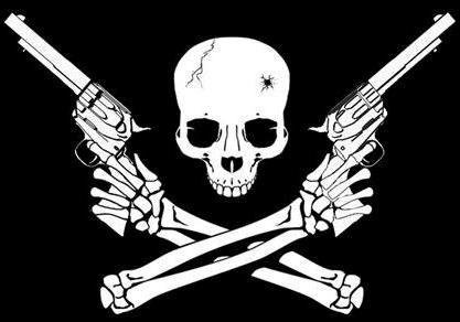 FileSmall skull and crossed gunsjpg Featured onPosseThe Dead Eight