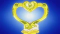 Golden heart baton