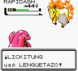 Pokemon Oro lenguetazo